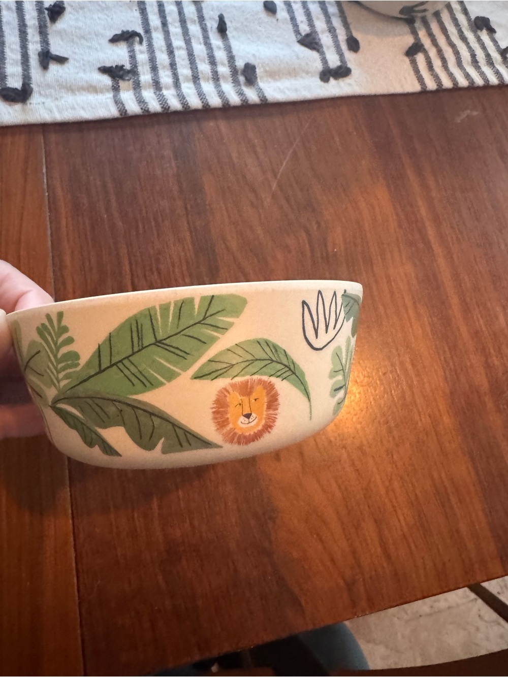 Target Pillowfort kids melamine lion theme Bowl